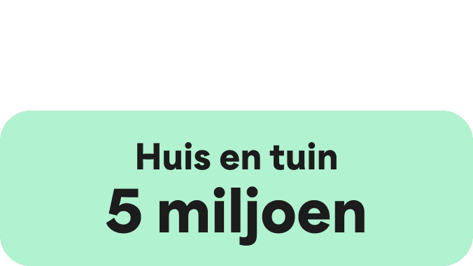 A Green icon showcasing a large Green circle and two smaller ones on the right hand side. The words Home and Garden
4.9 Million are written in the centre.